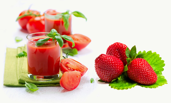 tẩy da chết toàn thân bằng dâu tây