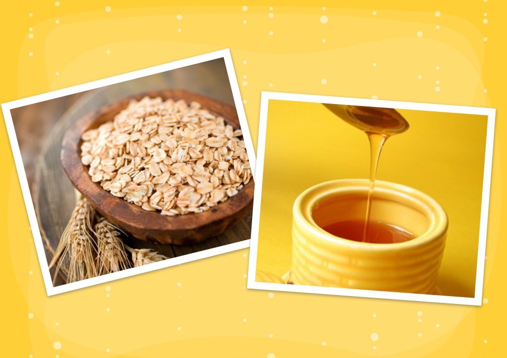 Cách làm trắng da bằng mật ong và bột yến mạch đơn giản