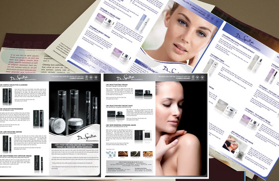 hỗ trợ thiết kế tờ rơi