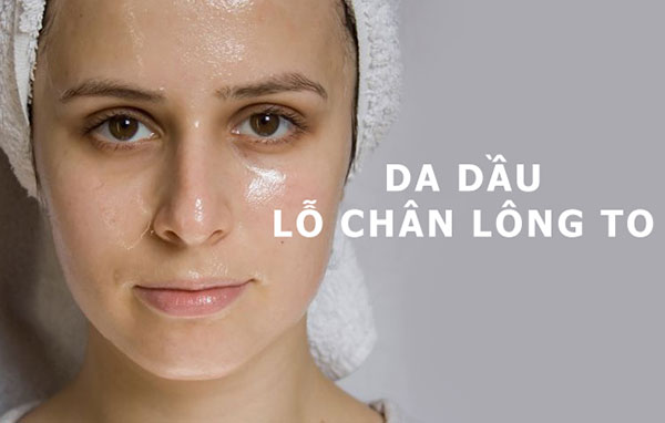 nhận biết da dầu