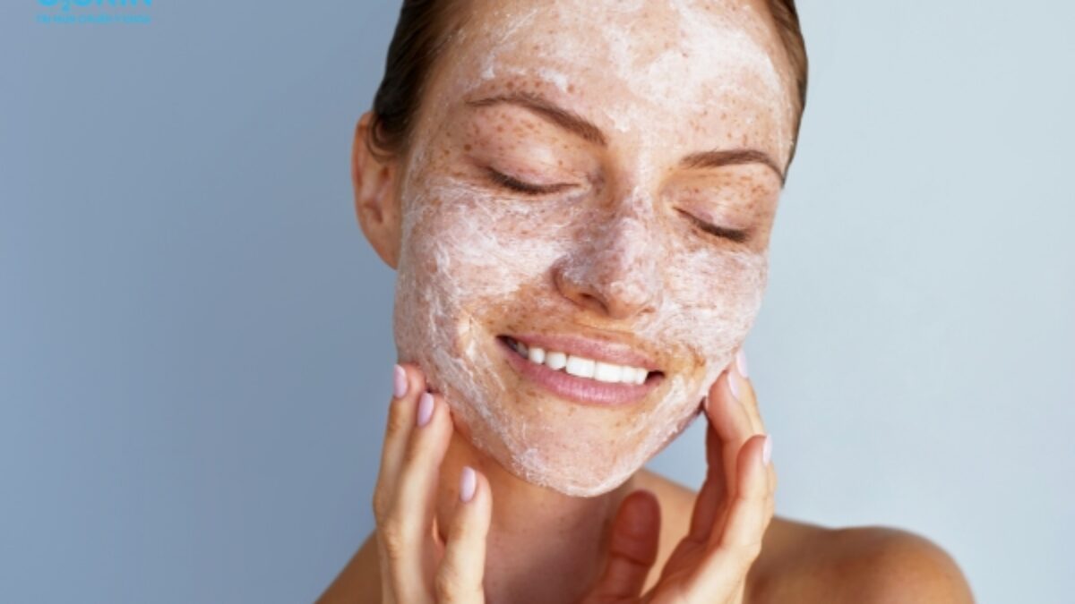Da bị nám có nên tẩy da chết không. Quy trình chăm sóc da sau khi tẩy tế bào chết