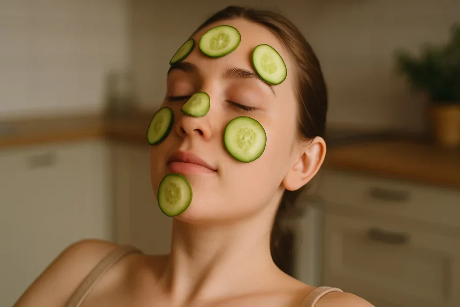Cách làm dịu da nhạy cảm khi bị cháy nắng bằng nguyên liệu tự nhiên