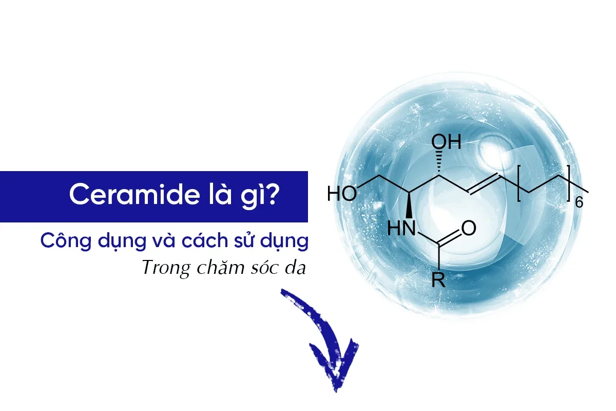 Ceramide chống lão hóa da là gì