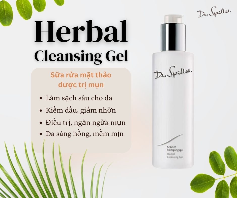 Giải quyết dứt điểm nguyên nhân da dầu nổi mụn ẩn với sản phẩm Dr.Spiller
