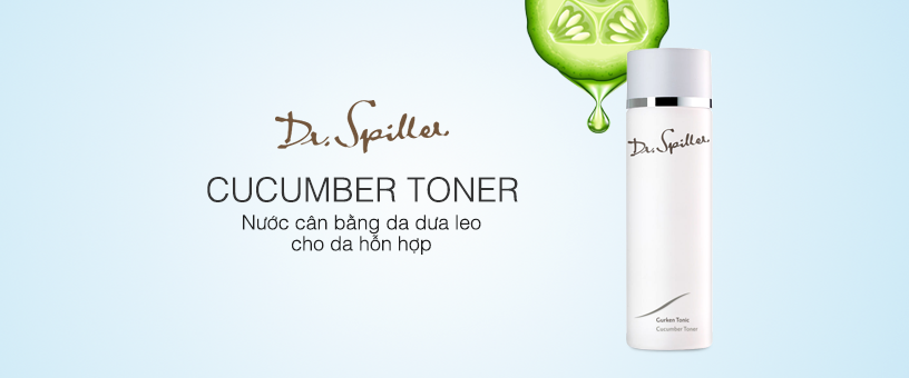 Toner chứa thành phần thiên nhiên được ưa chuộng của Dr.Spiller
