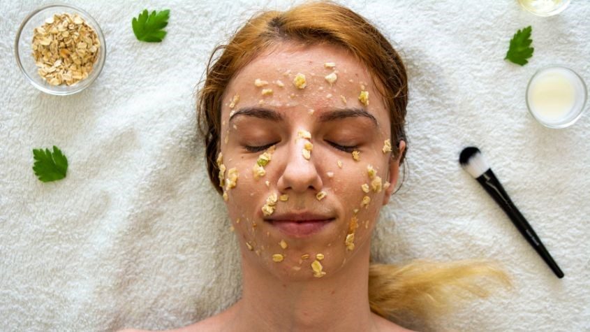 Những lưu ý khi đắp mặt nạ yến mạch cho da nhạy cảm