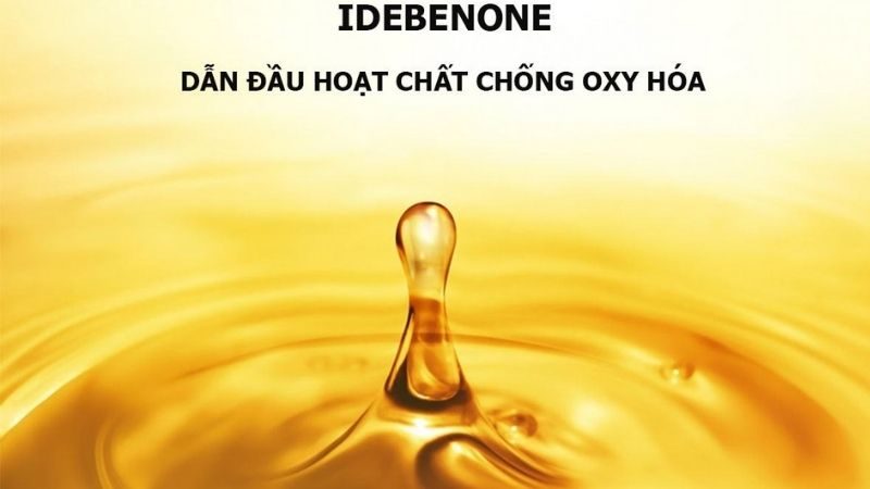 Idebenone được ứng dụng thế nào trong lĩnh vực mỹ phẩm và chăm sóc da