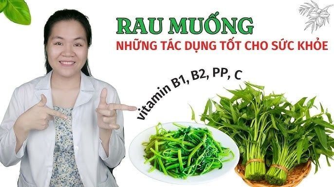 Rau muống là một loại rau phổ biến trong ẩm thực Việt Nam