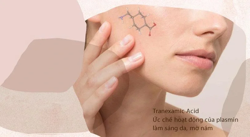Tranexamic acid, ứng dụng trong việc chăm sóc da như thế nào
