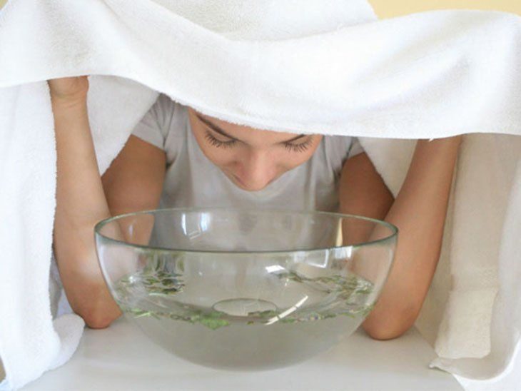 Hỗ trợ trả lời những thắc mắc khi xông hơi mặt bằng nước nóng