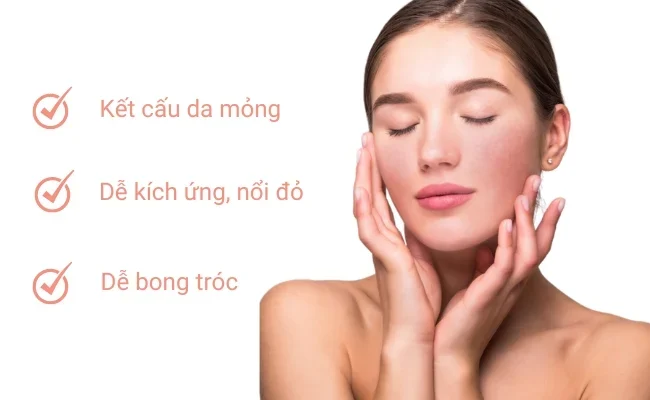 Nhận biết nguyên nhân và dấu hiệu da nhạy cảm bị kích ứng