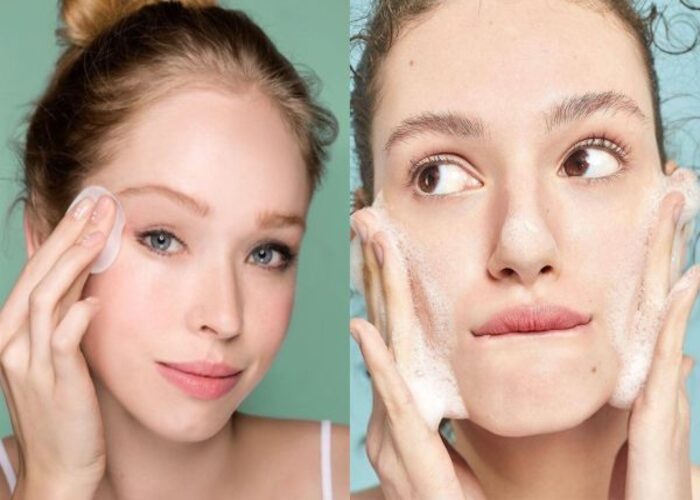 Nên dùng nước tẩy trang trước hay sau sữa rửa mặt