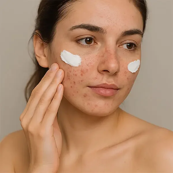 Gel trị thâm mụn có khả năng thẩm thấu sâu vào lớp biểu bì để tác động lên các tế bào melanine gây ra các vết thâm.