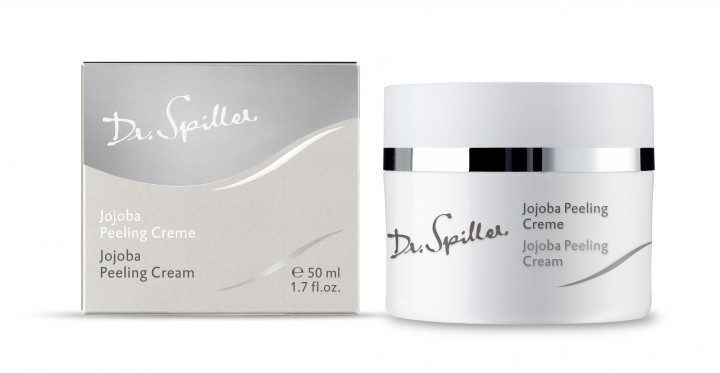 Tẩy da chết jojoba của Dr.Spiller giúp làm sạch da chết 1 cách dịu nhẹ