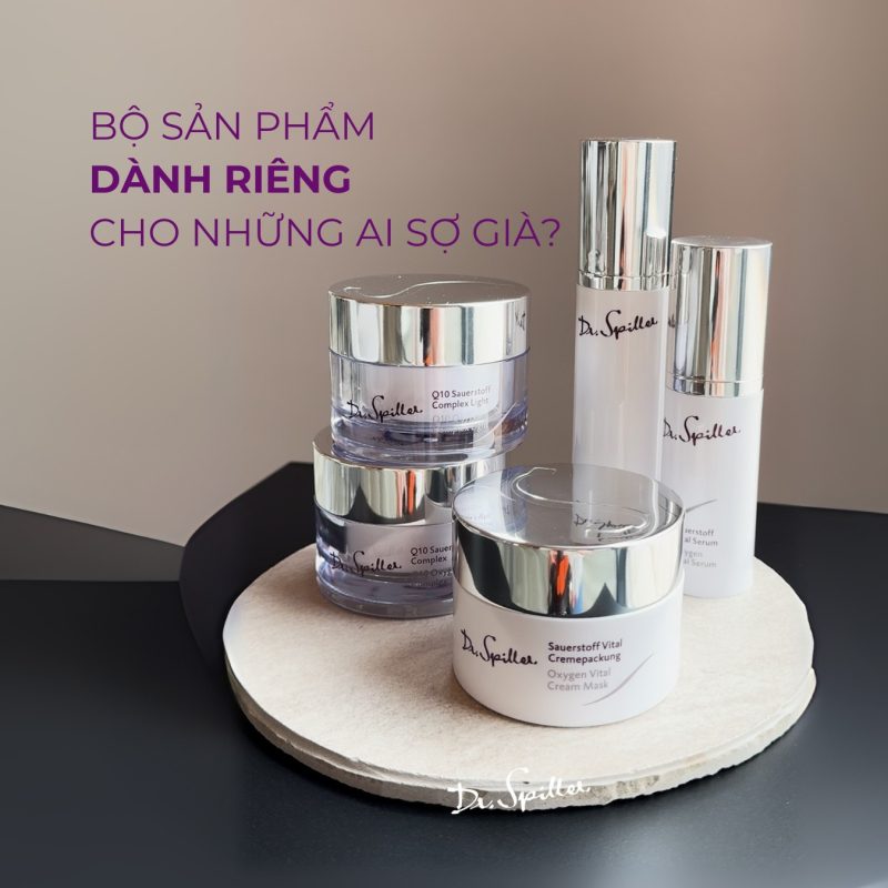 Sử dụng sản phẩm Dr.Spiller để ngăn ngừa nếp nhăn hiệu quả