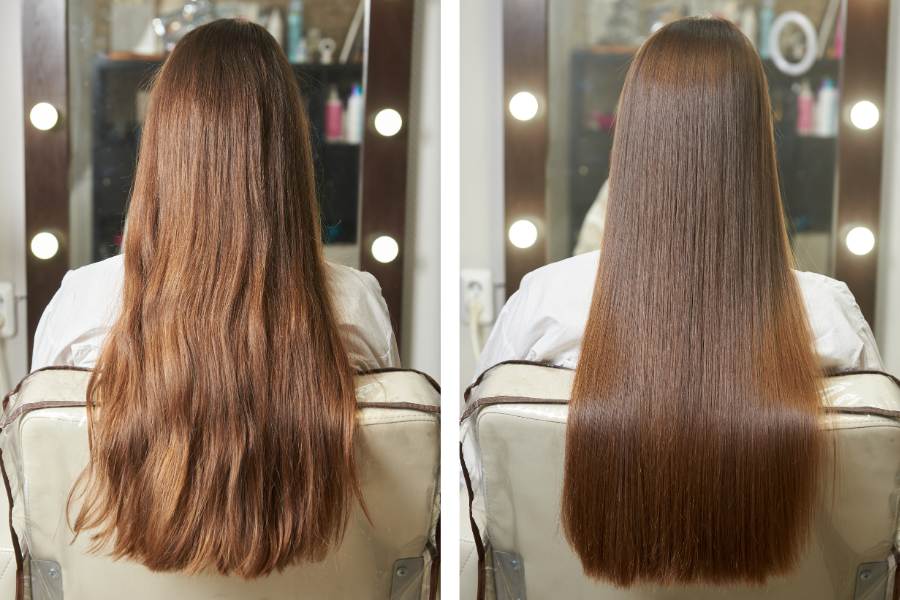 Ủ tóc bằng keratin giúp tóc mềm mượt ngày càng được nhiều người tin dùng