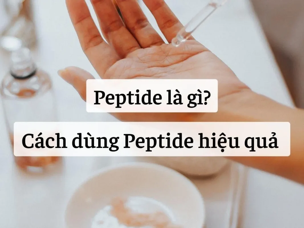 Một trong những yếu tố được quan tâm đặc biệt là peptide và câu hỏi peptide là gì trong mỹ phẩm?