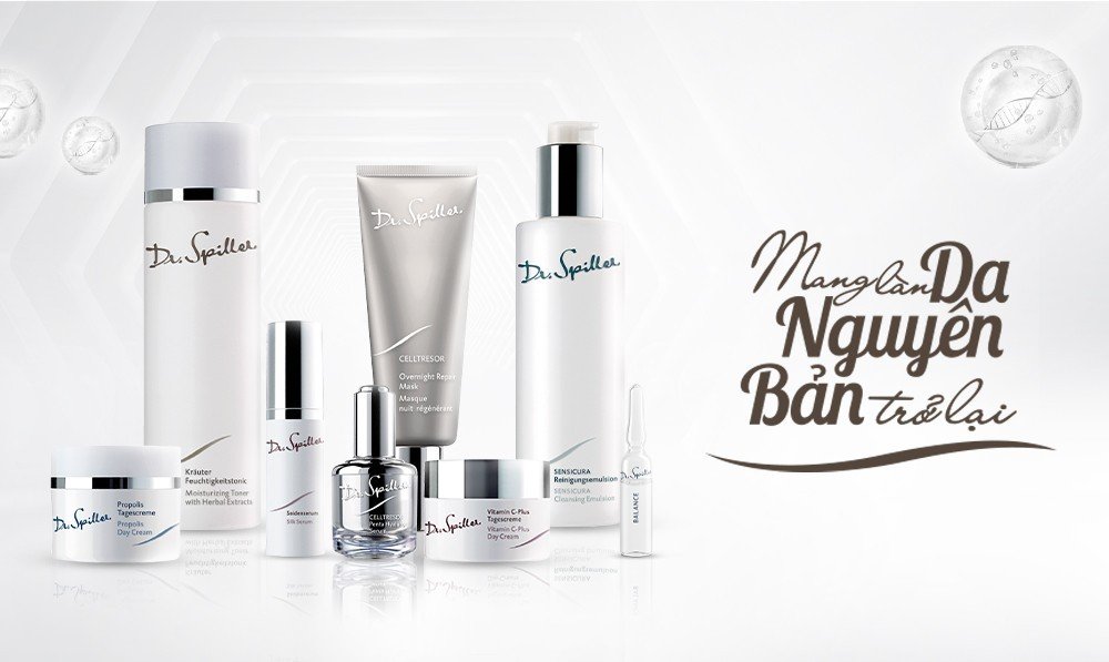 Câu chuyện Thương hiệu Dr.Spiller Việt Nam “Mang Làn Da Nguyên Bản Trở Lại”.