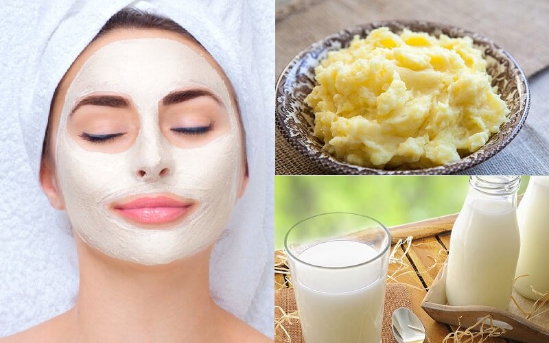 5 Cách làm mặt nạ trị nám bằng khoai tây và sữa tươi hiệu quả