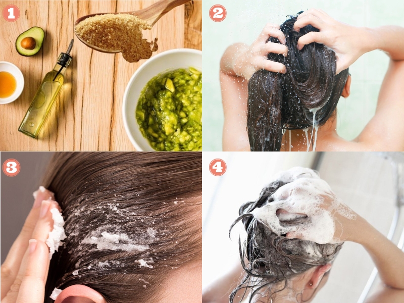 3 Cách tẩy tế bào chết cho da đầu giúp sạch gàu, giảm rụng